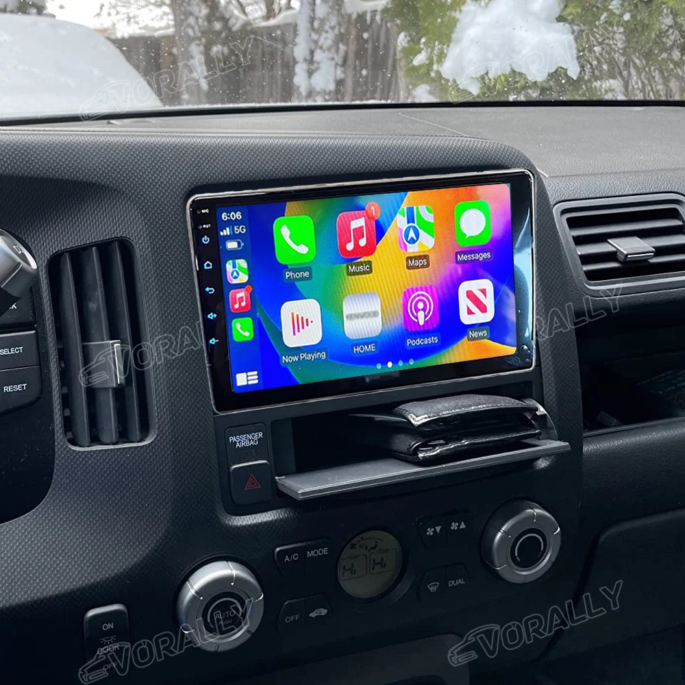 4+64G For 2006-2014 Honda Ridgeline Apple Carplay Stereo Radio Android 15 GPS BT