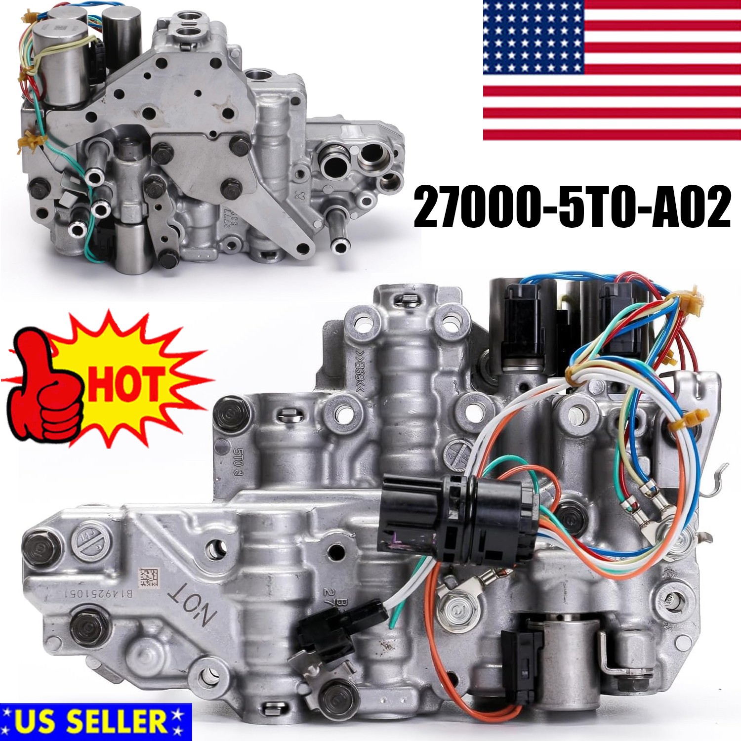Fit Honda Civic Transmission Valve Body 27000-5T0-A01, 27000-5T0-A02 Replacement Fit Honda Civic Transmission Valve Body 27000-5T0-A01, 27000-5T0-A02 Replacement