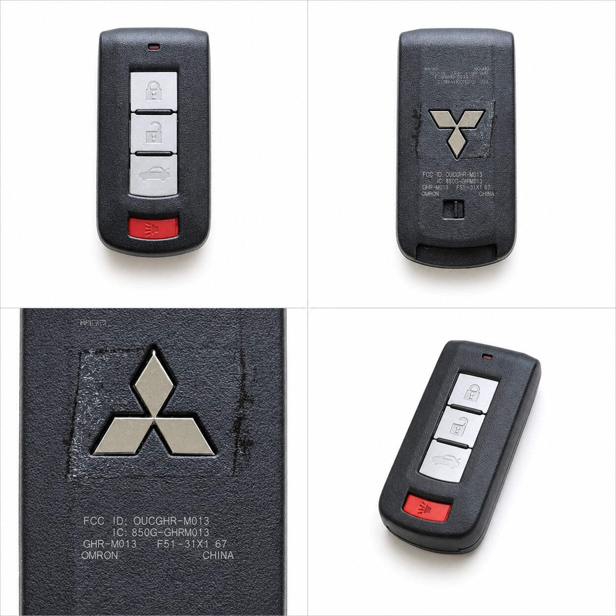 NEW OEM 2024–2025 Mitsubishi Eclipse Cross Smart Key Fob — 285E3W650P / OUCGHR-M