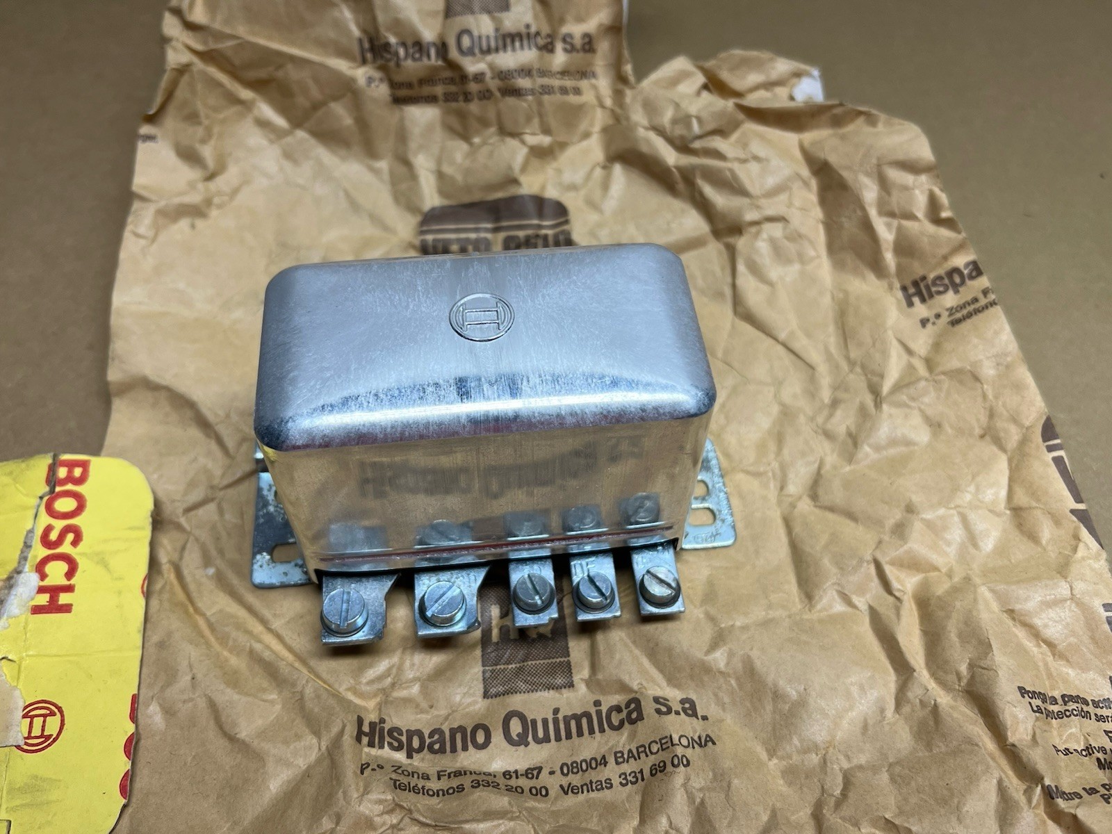 Voltage Regulator NSU Prinz 4, BMW 700 Bosch 0 190 219 003 Voltage Regulator NSU Prinz 4, BMW 700 Bosch 0 190 219 003