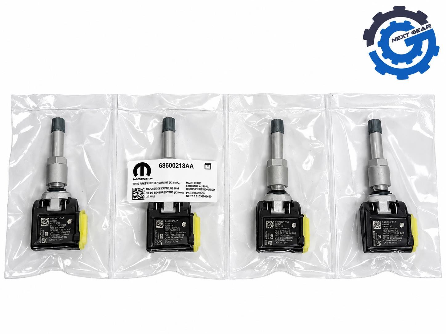 Tire Pressure Sensor Kit 2023-2027 Ram 1500 2500 3500 68600218AA NEW OEM MOPAR