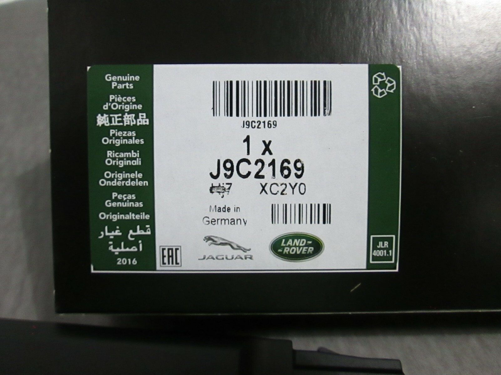 JAGUAR J9C2169 CLICK AND HOOK  BRAND NEW FACTORY SEALED  