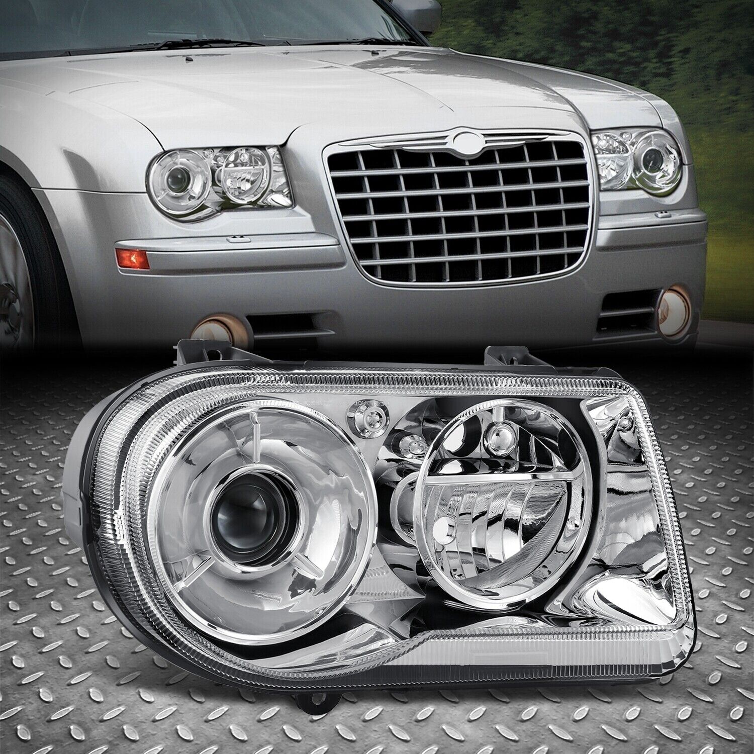 For 05-10 Chrysler 300 Dodge Charger Magnum Right Side Projector Headlight Lamp