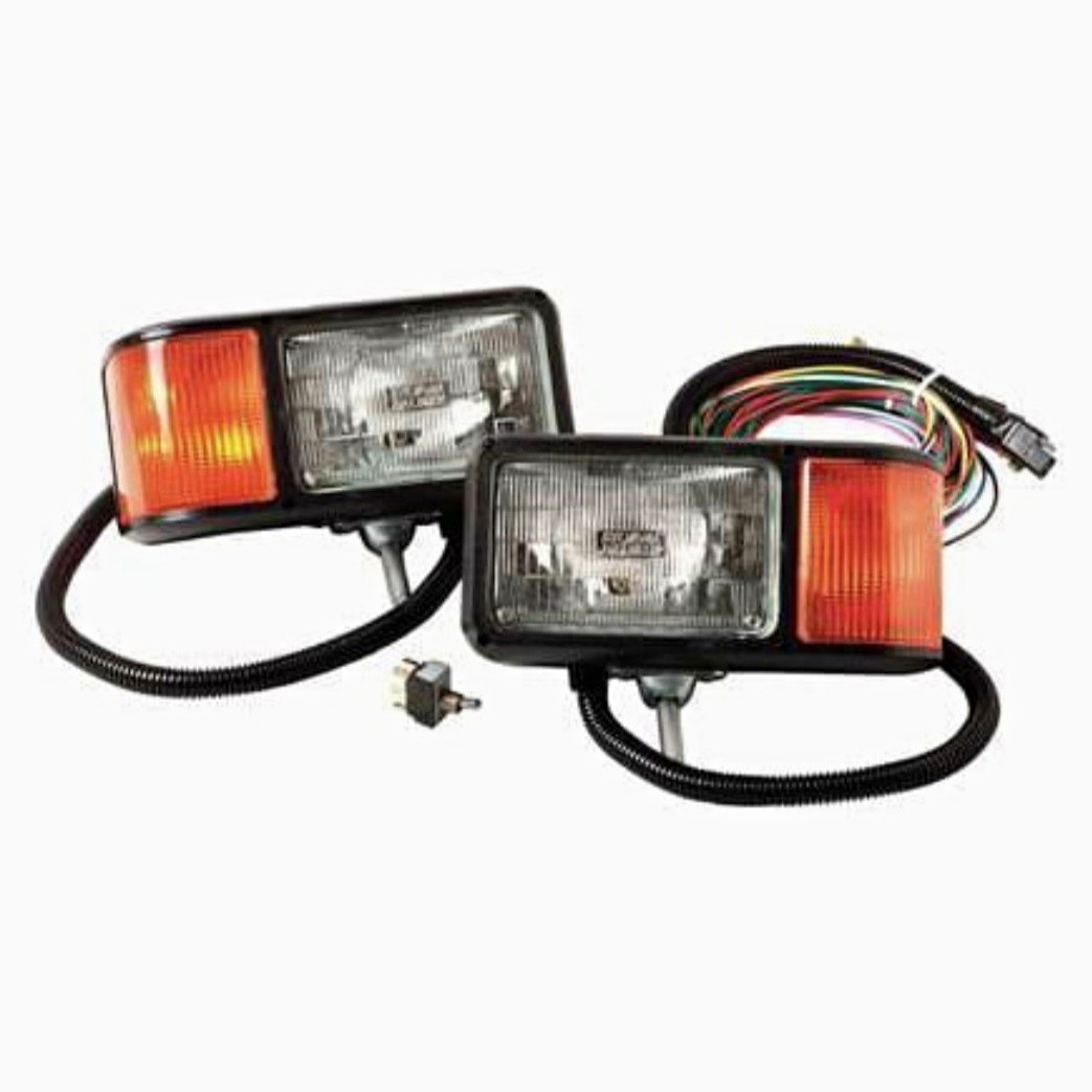 Truck Lite 80888 Snow Plow Light Halogen  2 Bulb  Polycarbonate  4 X 6 In