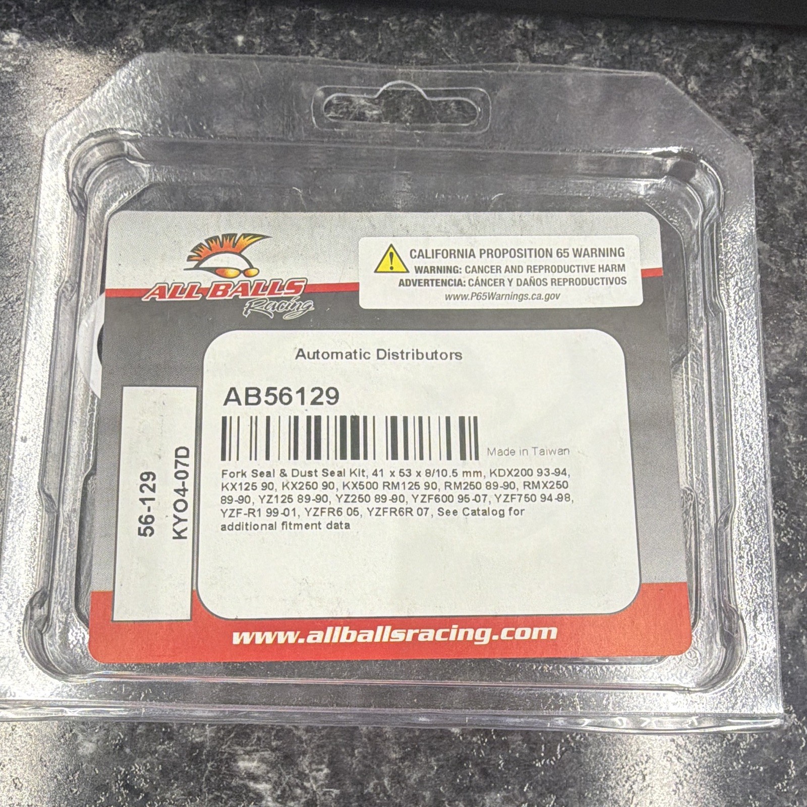 All Balls Racing Part Number 56-129