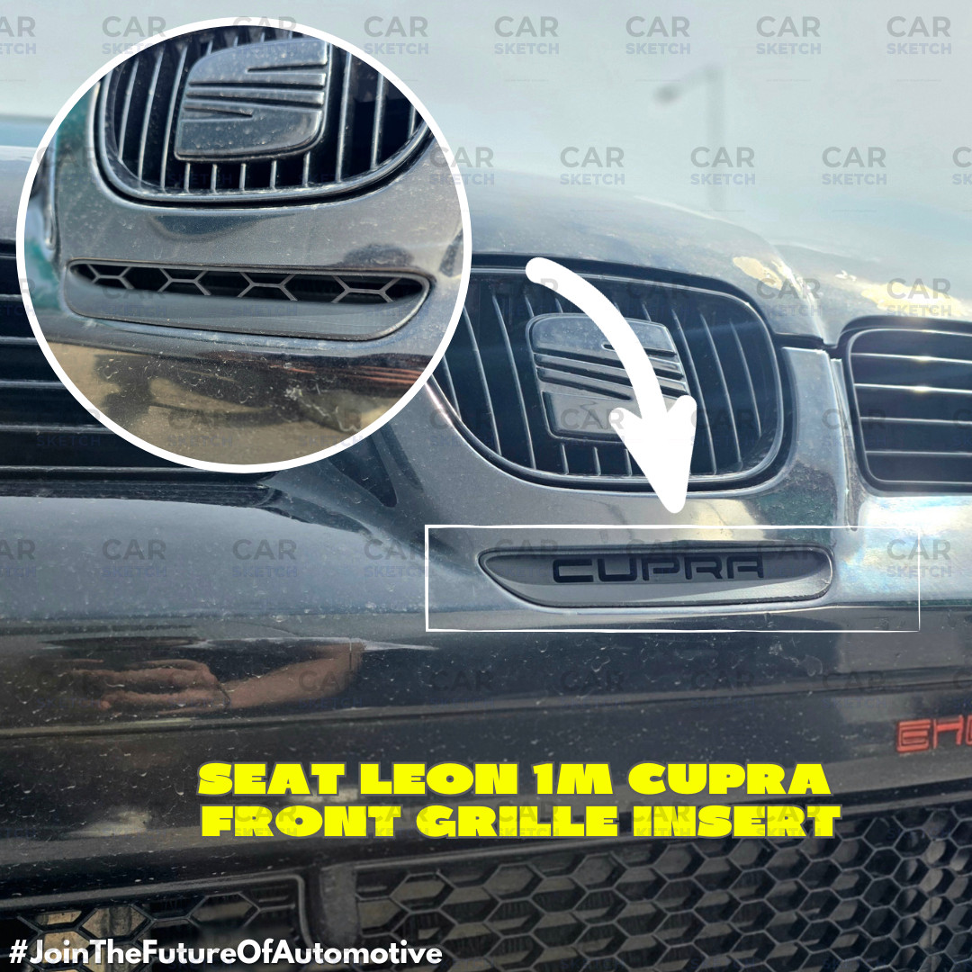 Seat Leon 1M Cupra Front Grille Insert – Cupra Logo Design