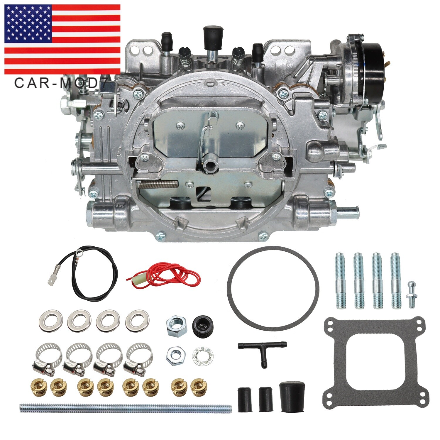 For Edelbrock 1906 AVS2 Performance Carburetor 4 Barrel Electric Choke 650 CFM