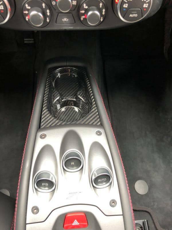 Ferrari 458 Italia 10-15 Carbon Fiber Center Console Drink Holder Replacement