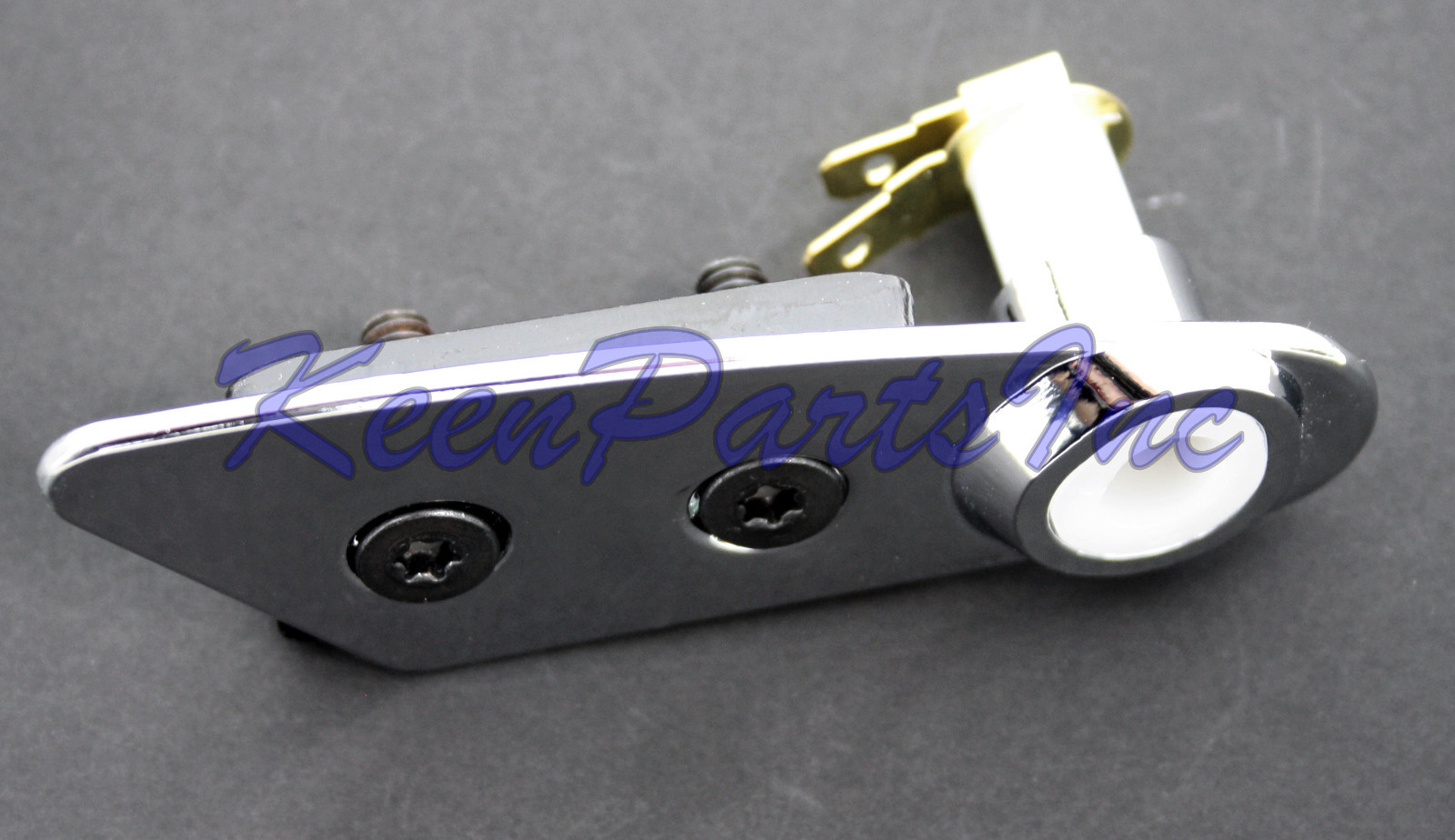 1978 C3 Chevrolet Corvette T-Top Rear Mount Plate Right Hand Chrome