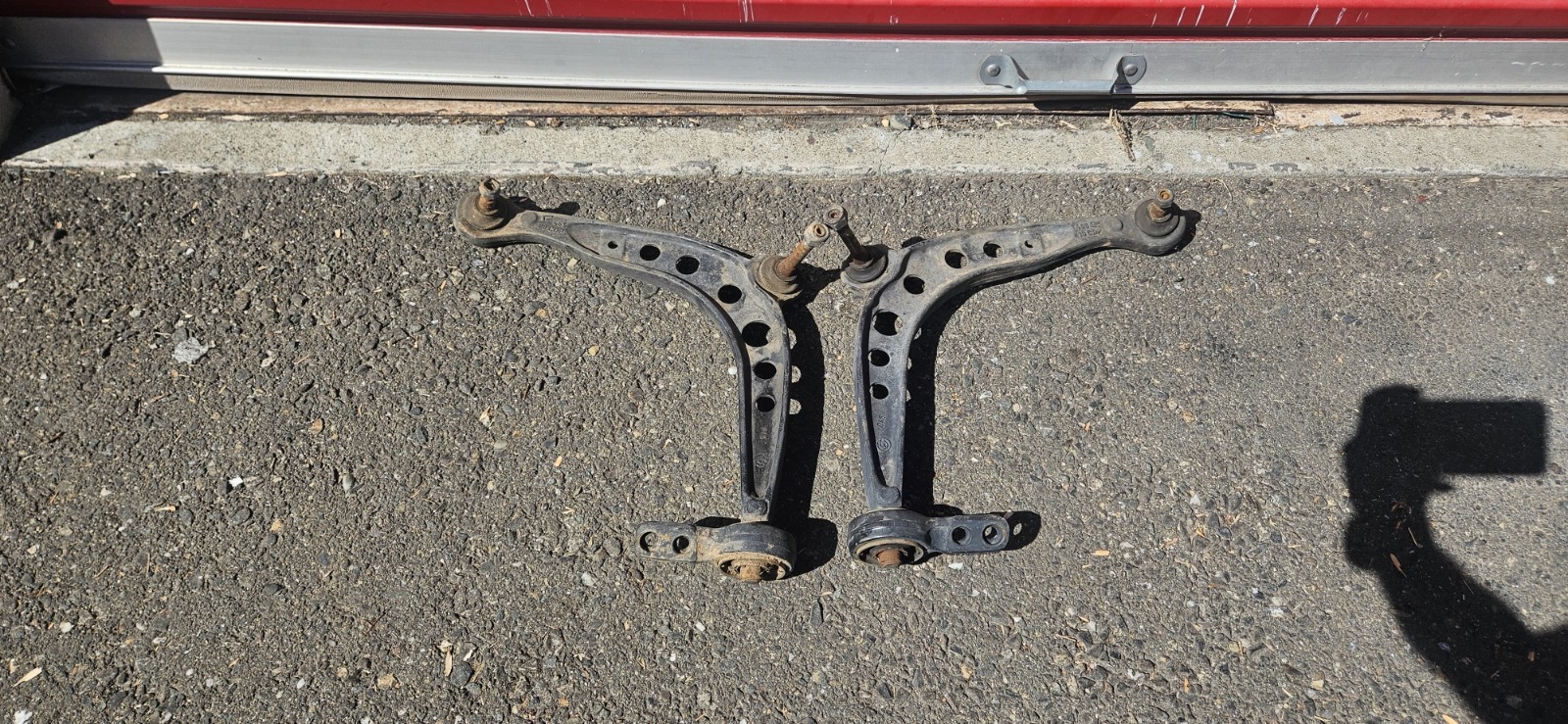 96-02 BMW E36 Z3 M M3 Front Left Right Lower Control Arms Wishbone OEM Pair