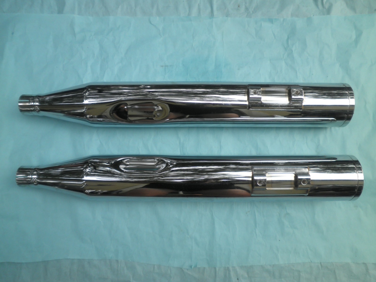 1995-16 VANCE & HINES HARLEY 16703 ELIMINATOR  400 SLIP ON EXHAUST MUFFLERS