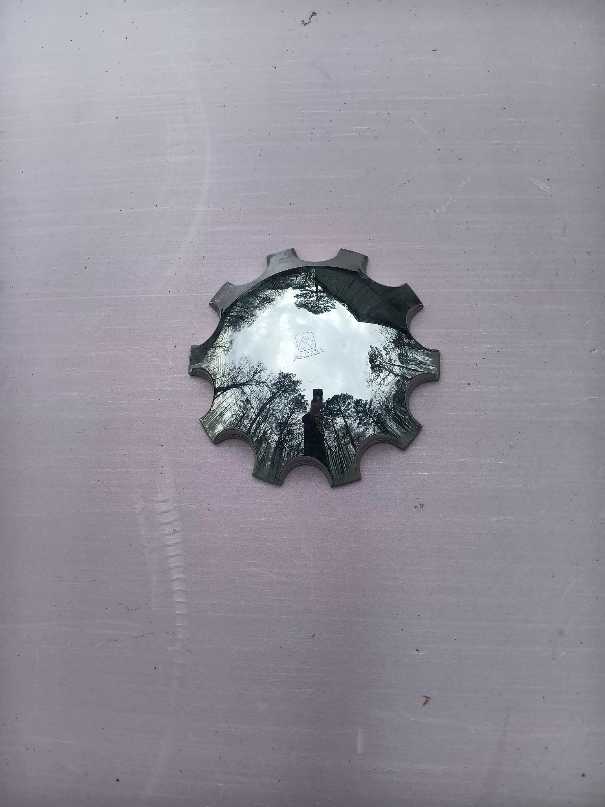 Alcoa Center Cap, PN 076100A. 11 And 1/4 Inches