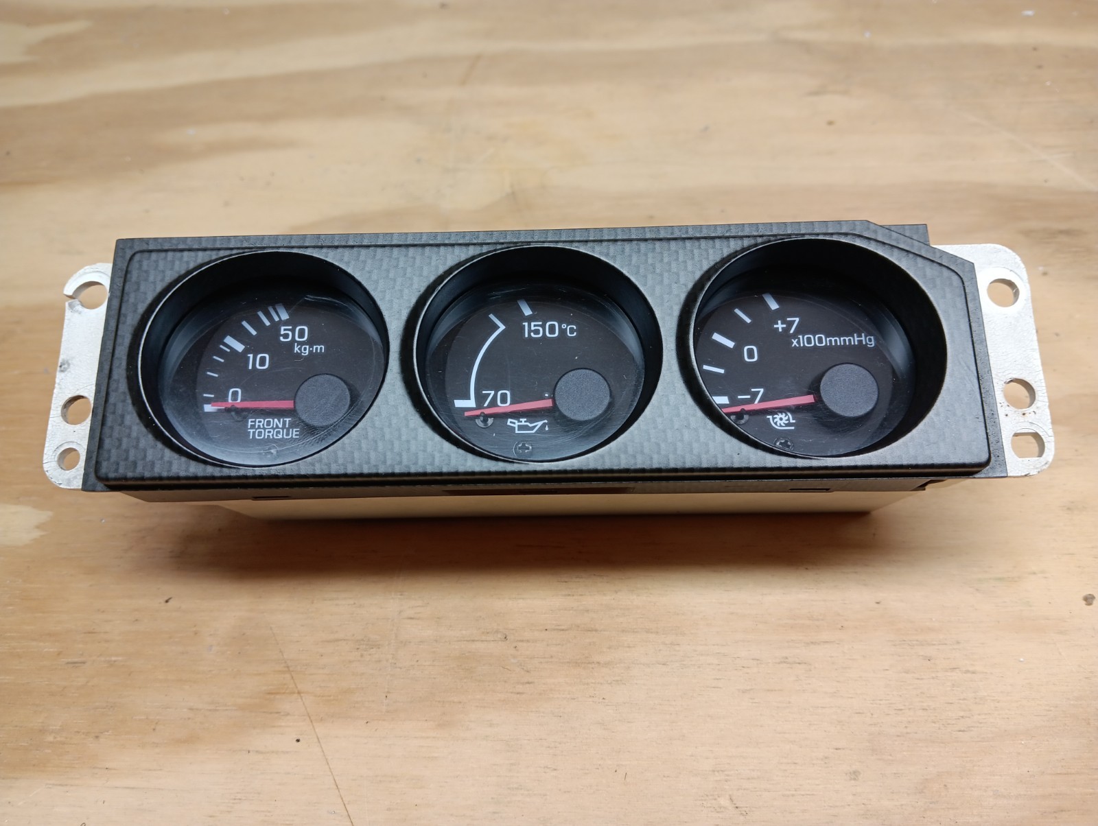 Nissan Genuine Skyline BCNR33 R33 GT-R Triple Gauge Cluster GTR RB26 OEM