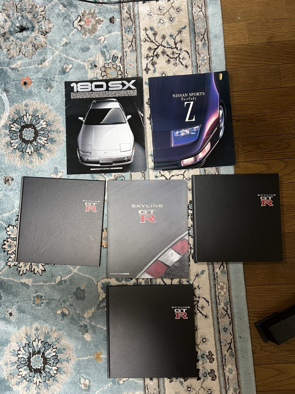 JDM Nissan Catalog Set R34 GT-R 180SX Y33 Cima 10th AMG GT SLS Honda CB1300 SB