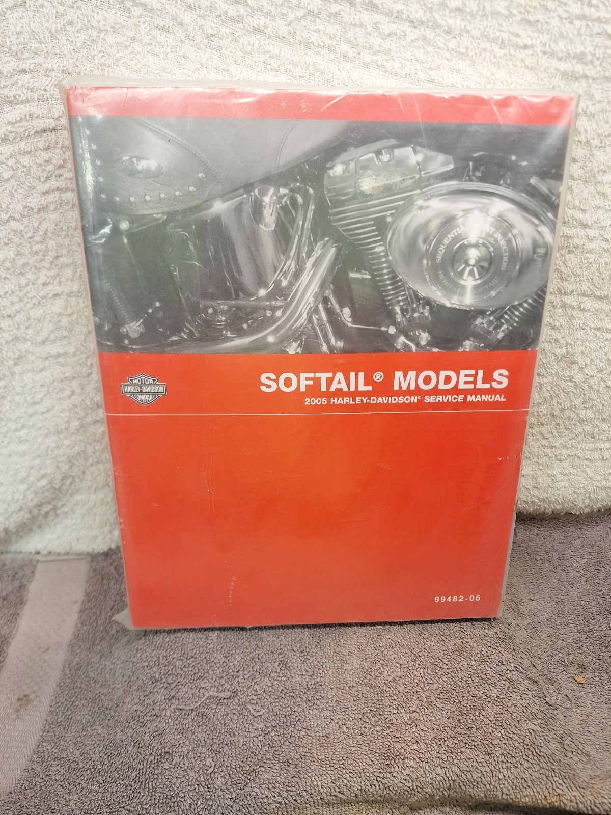 2005 Harley-Davidson Softail Service Manual OEM Heritage Fat Boy FLST 99482-05
