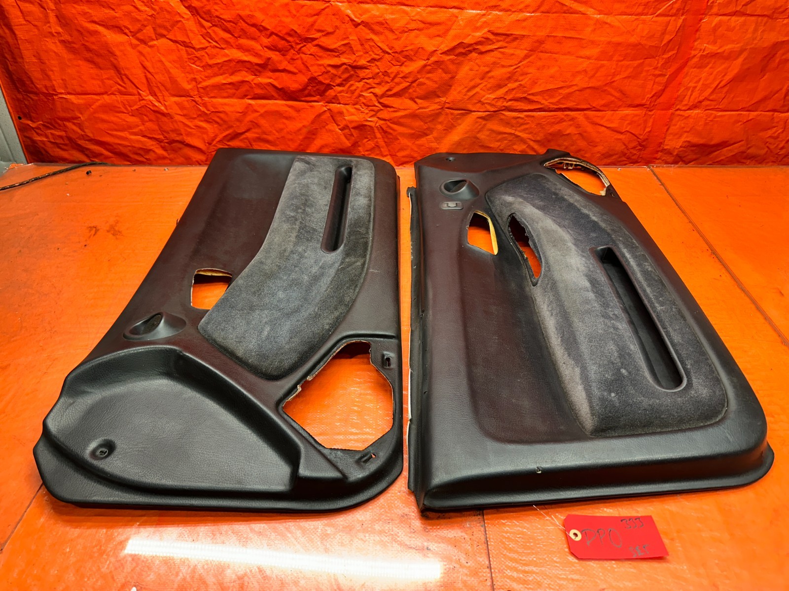 92-95 HONDA CIVIC EX 2D - INTERIOR DOOR PANELS CARDS LEFT RIGHT - OEM #333
