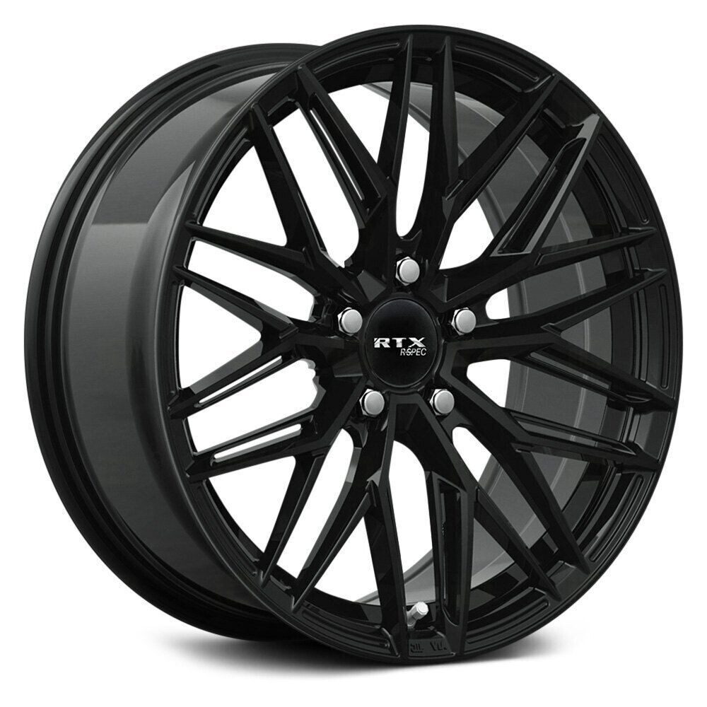 Wheel Rim RTX R-Spec SW20 Gloss Black 082845 17x7.5 5x114.3 Offset 42 CB 73.1 mm