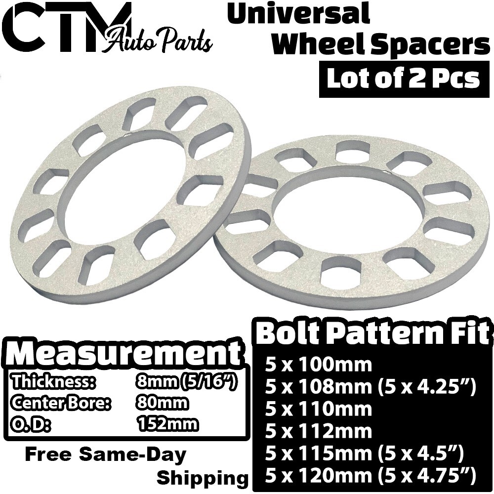 2x 8mm(5/16