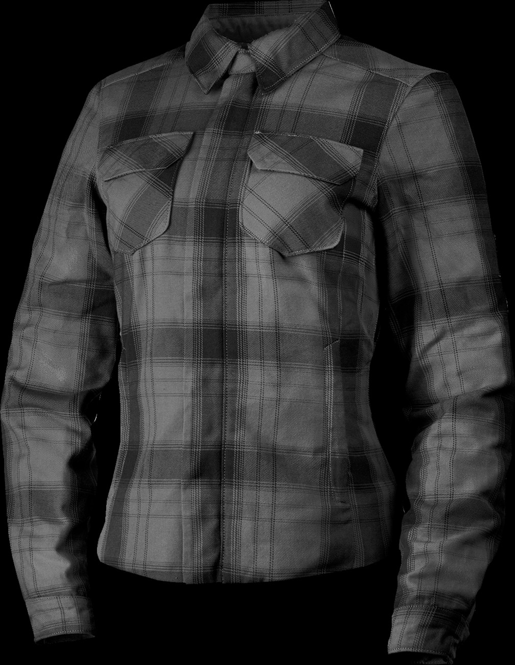 ICON - Women's Fallblock Flannel Jacket Black Xs | 2822-1898