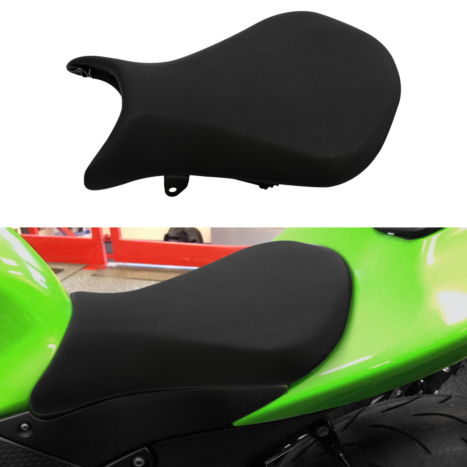 Front Driver Seat Saddle Fit For Kawasaki Ninja ZX6R 2007-2008