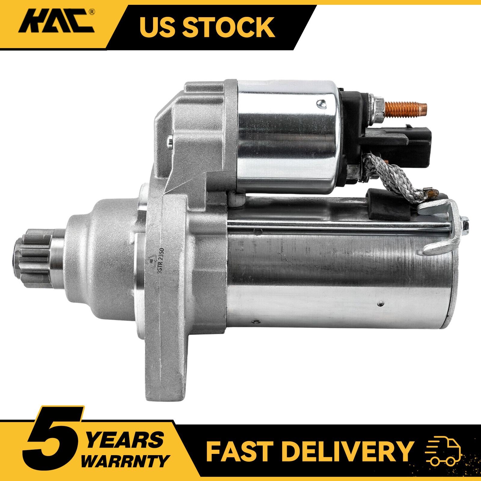 Starter For 2006-2015 Volkswagen Jetta 06-10 Passat 17970N 02M911023G