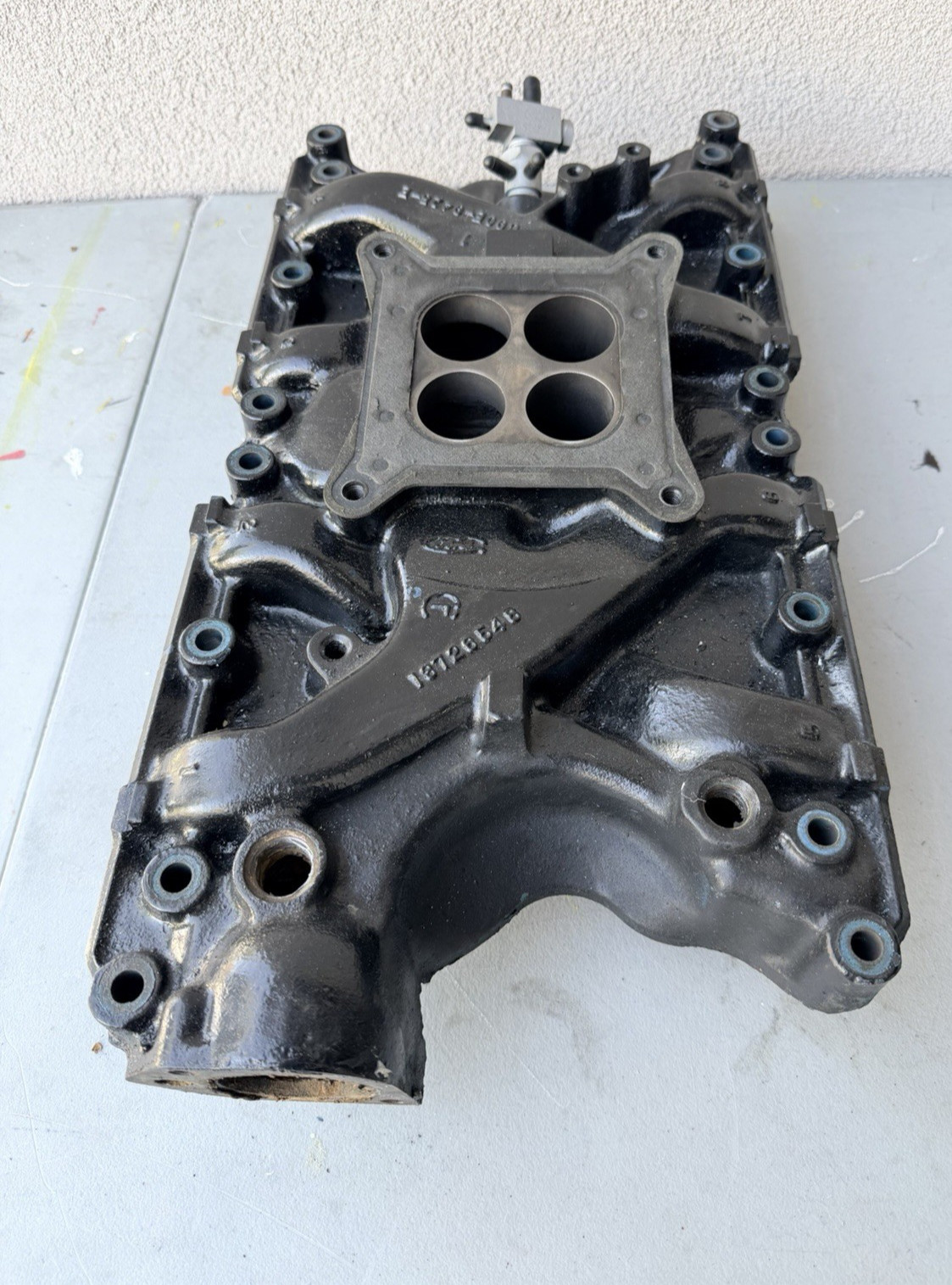 1969 Fairlane 351 Windsor 4V Intake Manifold Cast Iron Genuine OEM Ford 1969 Fairlane 351 Windsor 4V Intake Manifold Cast Iron Genuine OEM Ford