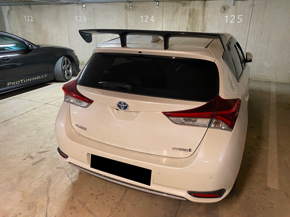 STW DTM Rear trunk spoiler Wing for Toyota Auris MK2 Boot Lid Cover High Kick
