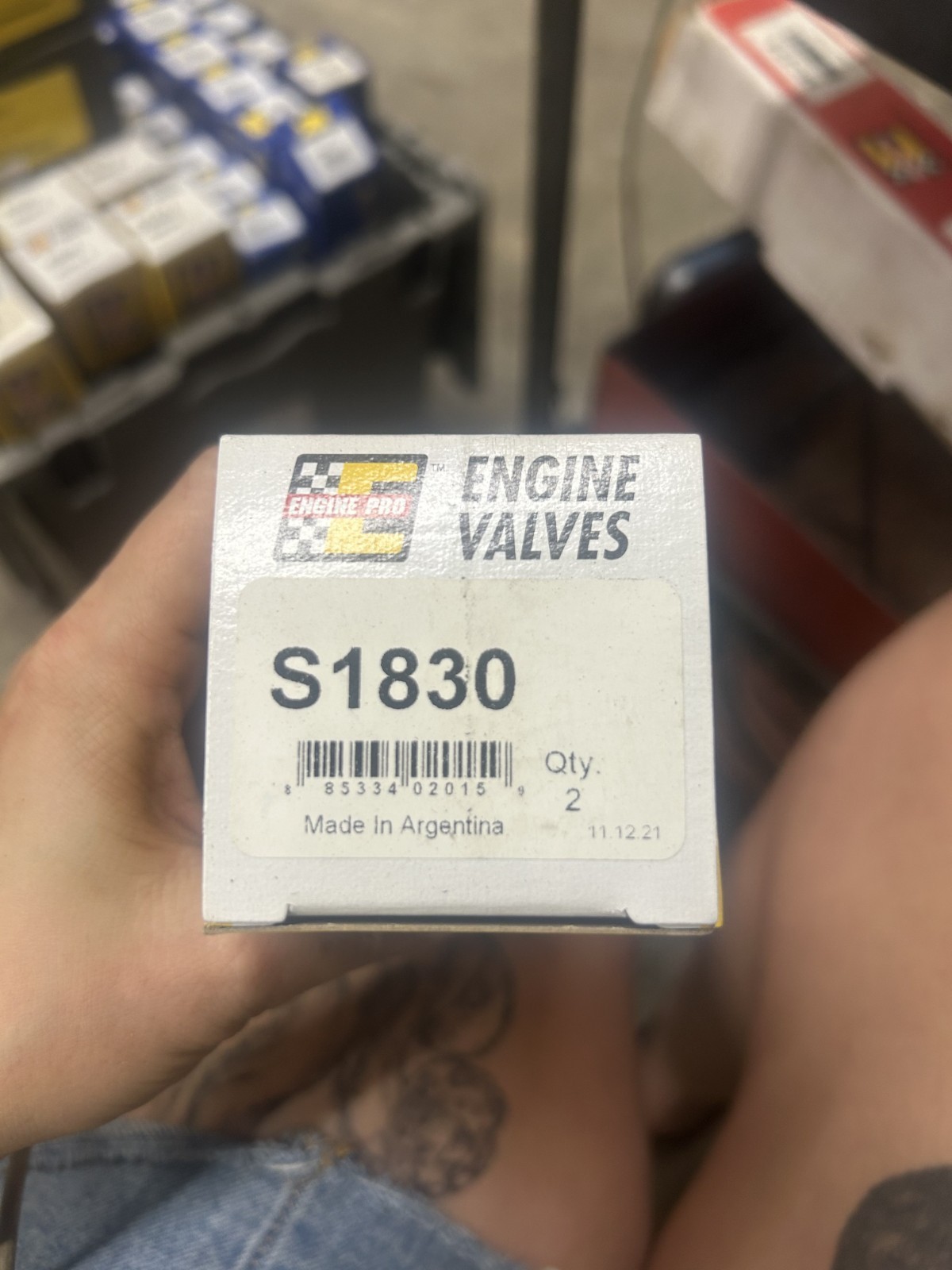 Engine Pro Intake Valve S1830 Engine Pro Intake Valve S1830