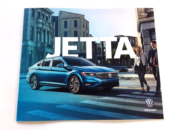 2019 VW VoLkswagen Jetta 16-page Car Sales Brochure Catalog - Turbo R-Line