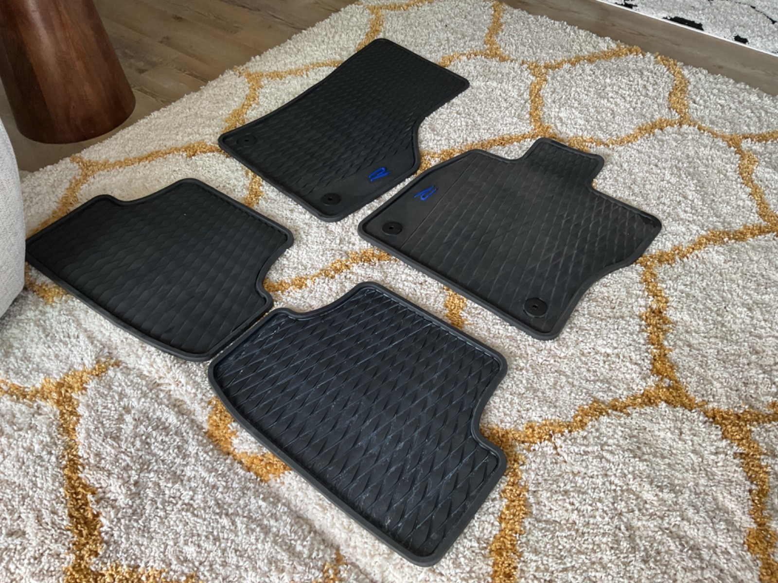 LIKE NEW 2026 Volkswagen Golf R MK8 All Weather Rubber Floor Monster Mats OEM LIKE NEW 2026 Volkswagen Golf R MK8 All Weather Rubber Floor Monster Mats OEM