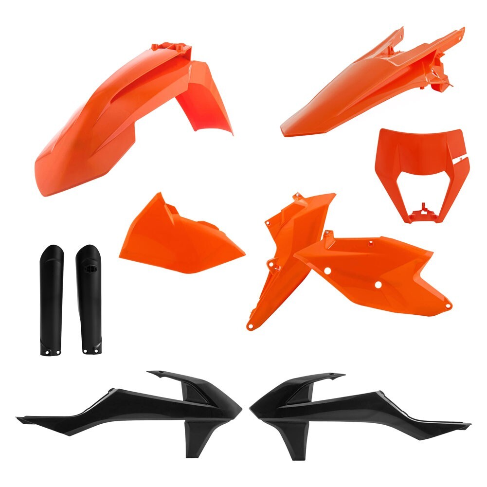 Acerbis Full Plastic Kit Original 19 2733426345 KTM 250XC-W 500EXC-F 2017-2019 Acerbis Full Plastic Kit Original 19 2733426345 KTM 250XC-W 500EXC-F 2017-2019
