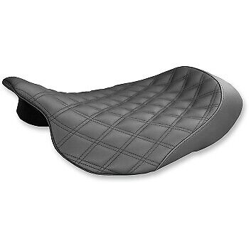Saddlemen GelCore Renegade Lattice Stitch Solo Seat for Harley Touring 08-23