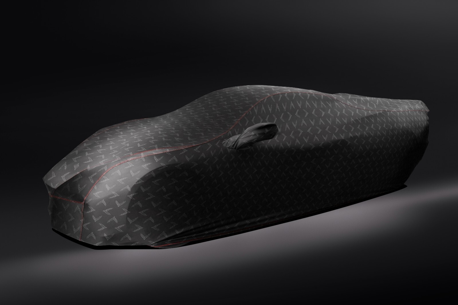 2023-2027 Chevrolet Corvette ZO6 Indoor Car Cover 85607306 Black w/ High Wing OE
