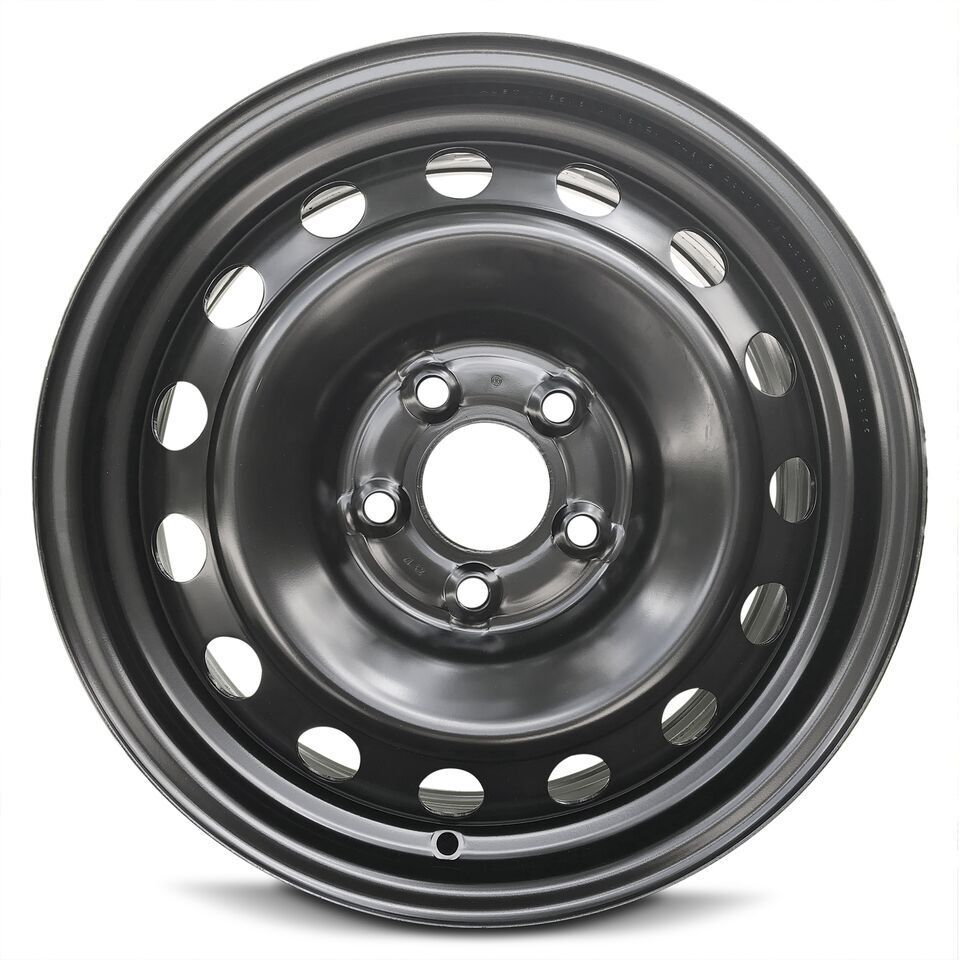 New Wheel For 2013-2017 Hyundai Elantra 16 Inch Black Steel Rim