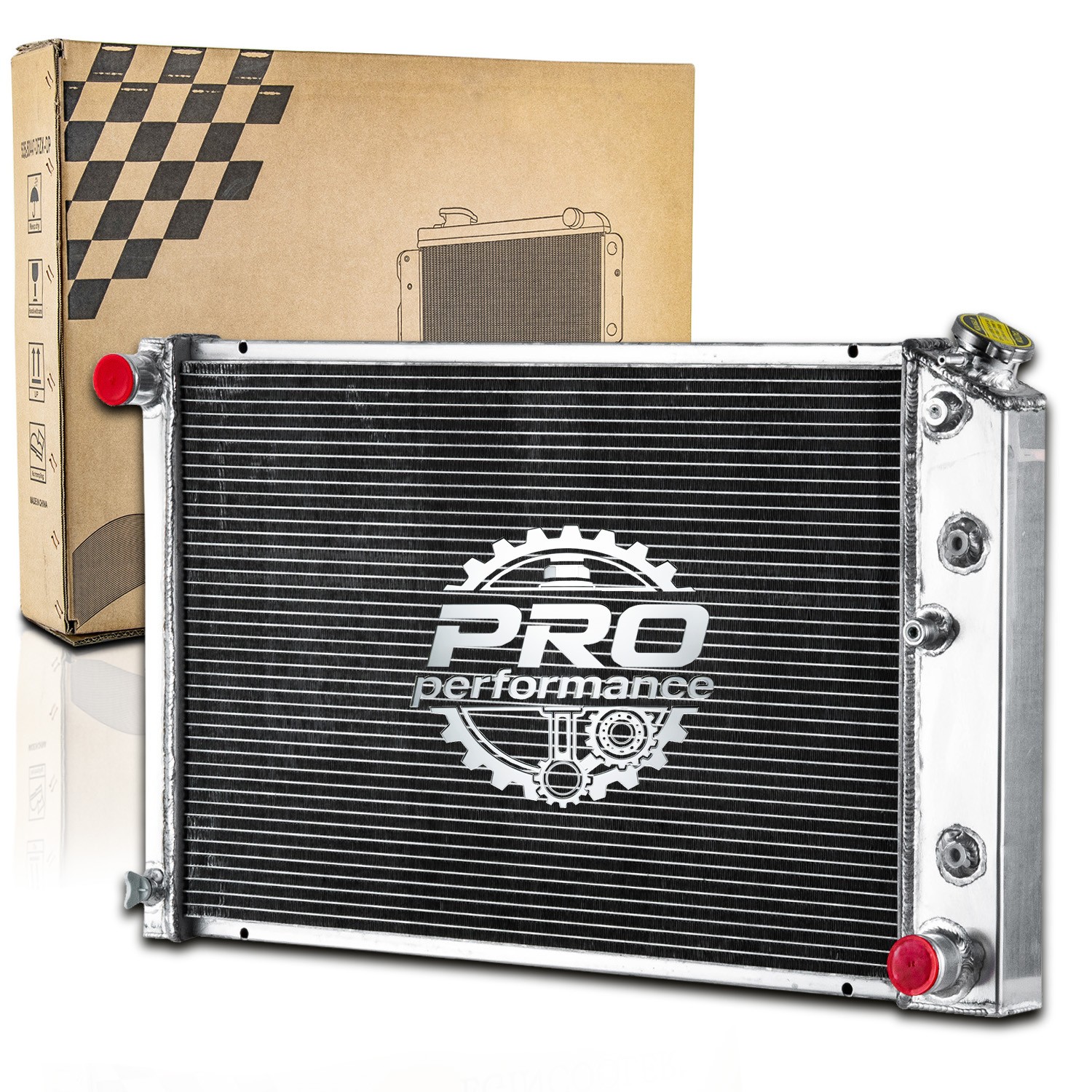 3 ROW Aluminum Radiator For 1968-1973 Chevy Chevelle 1968-77 El Camino GMC AT 3 ROW Aluminum Radiator For 1968-1973 Chevy Chevelle 1968-77 El Camino GMC AT