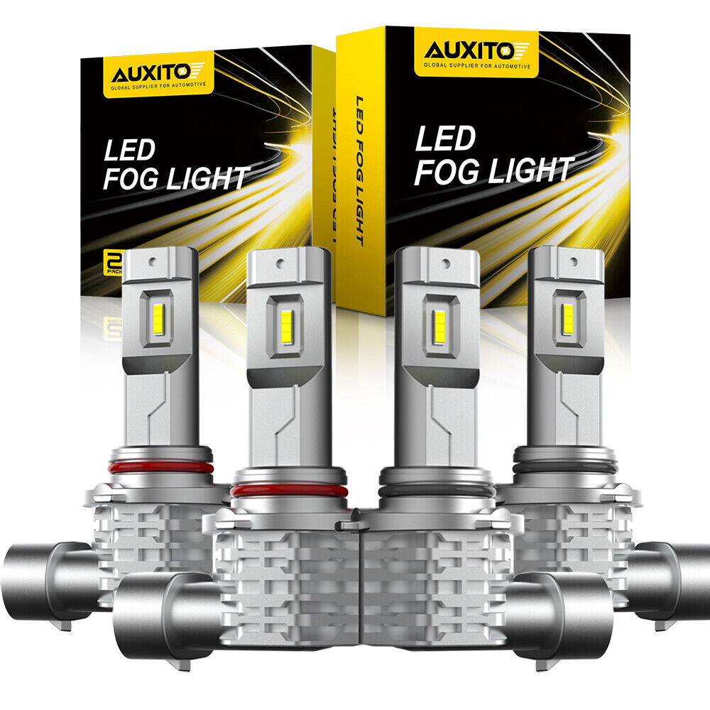 AUXITO 9005+9006 Combo LED Headlight 200W 30000LM High/Low Beam 6500K Bulbs Kit