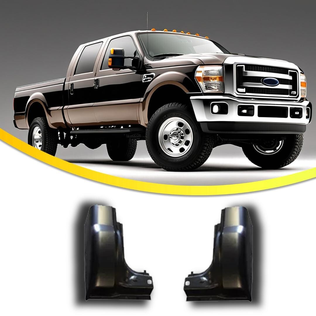 99 17 Ford Super Duty LARGE Cab Corner Set Regular & Crew Cab Extends Into Jamb