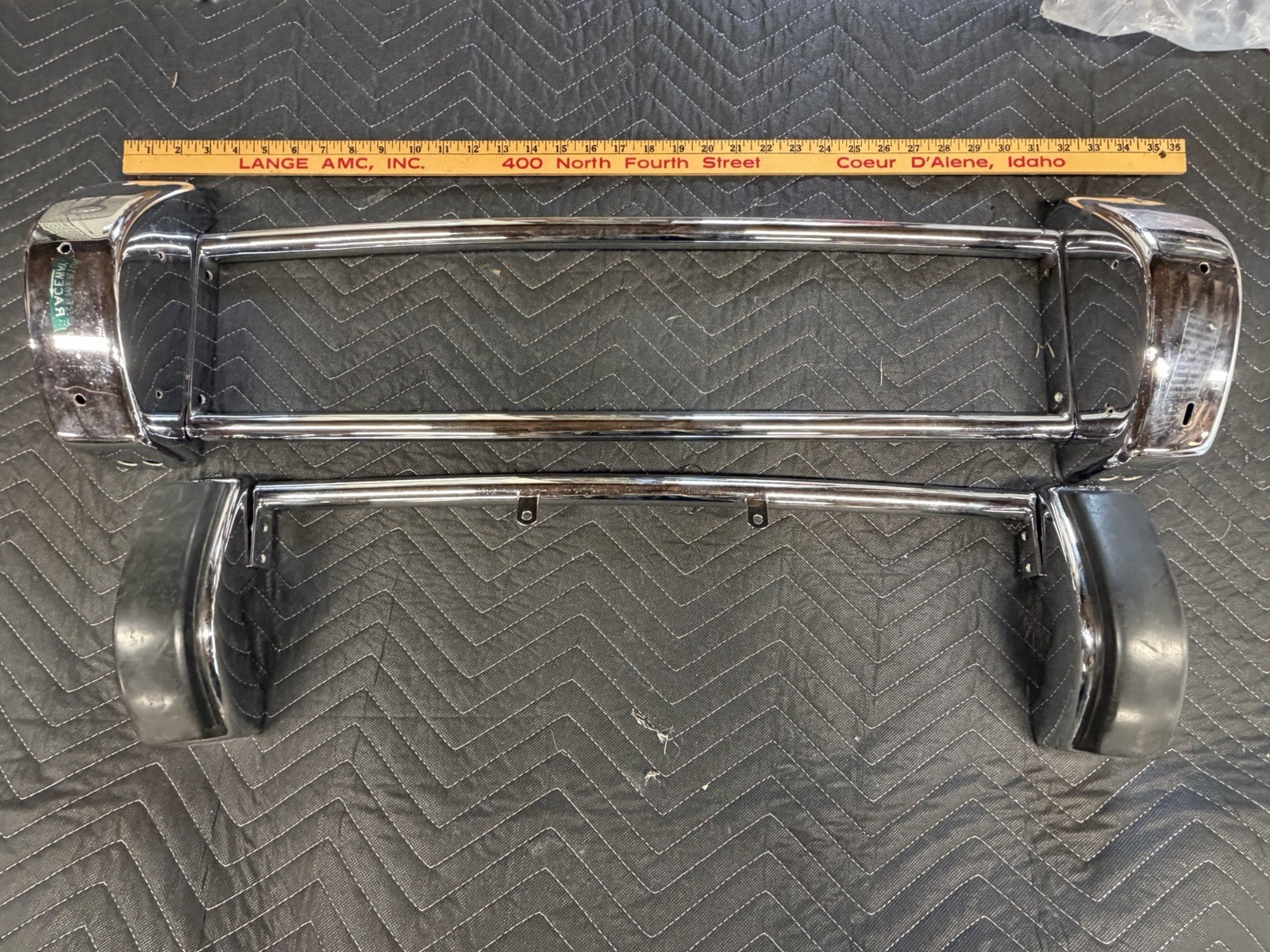 Porsche 911 912 Amco Bumper Bars And Small Trim Guards Porsche 911 912 Amco Bumper Bars And Small Trim Guards