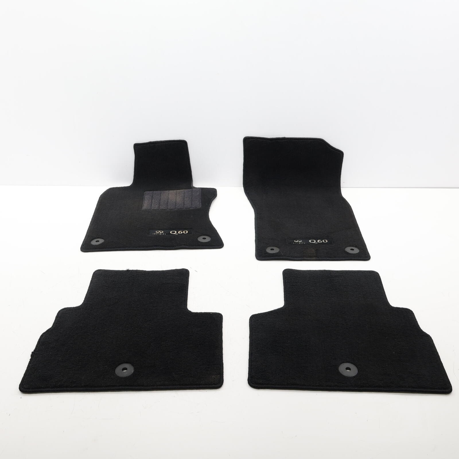 2021 - 2022 INFINITI Q60 INTERIOR FLOOR CARPET COVER MAT SET OF 4 OEM G49005CR8A