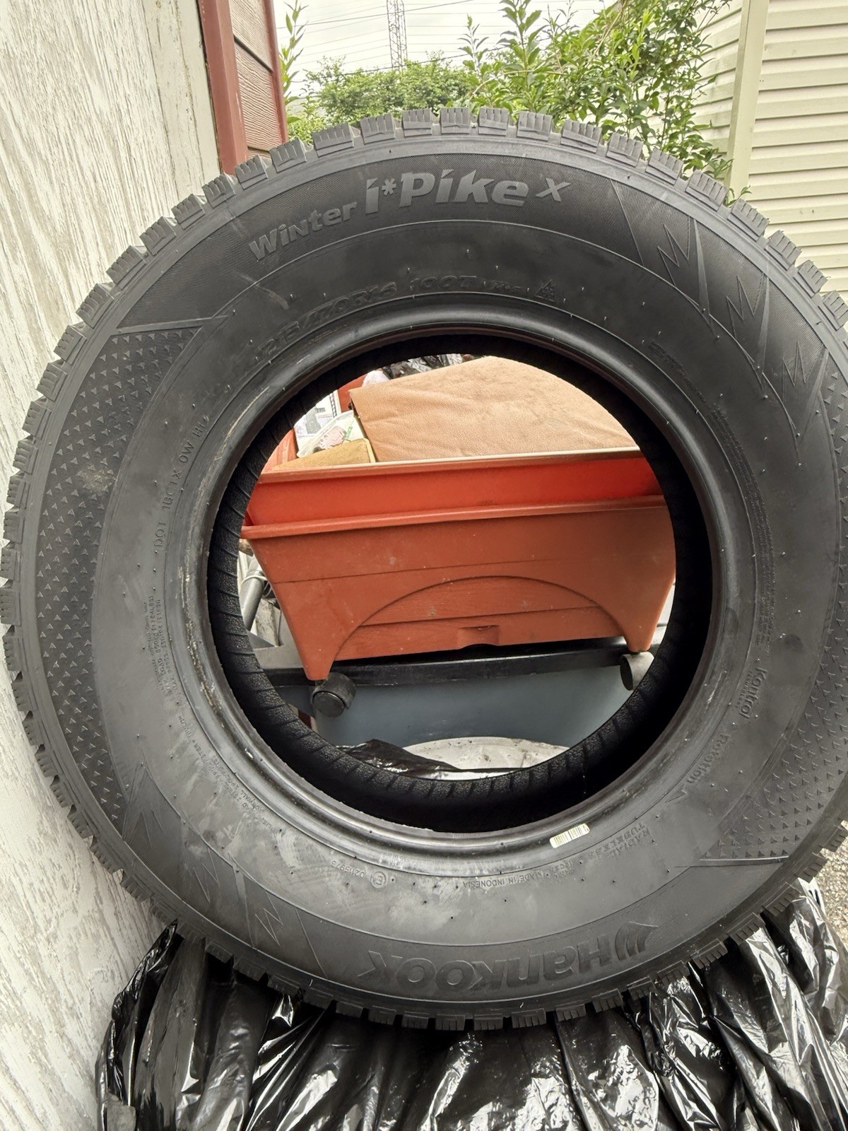 4 New Hankook I-Pike Tires 215/70r16 100T 4 New Hankook I-Pike Tires 215/70r16 100T