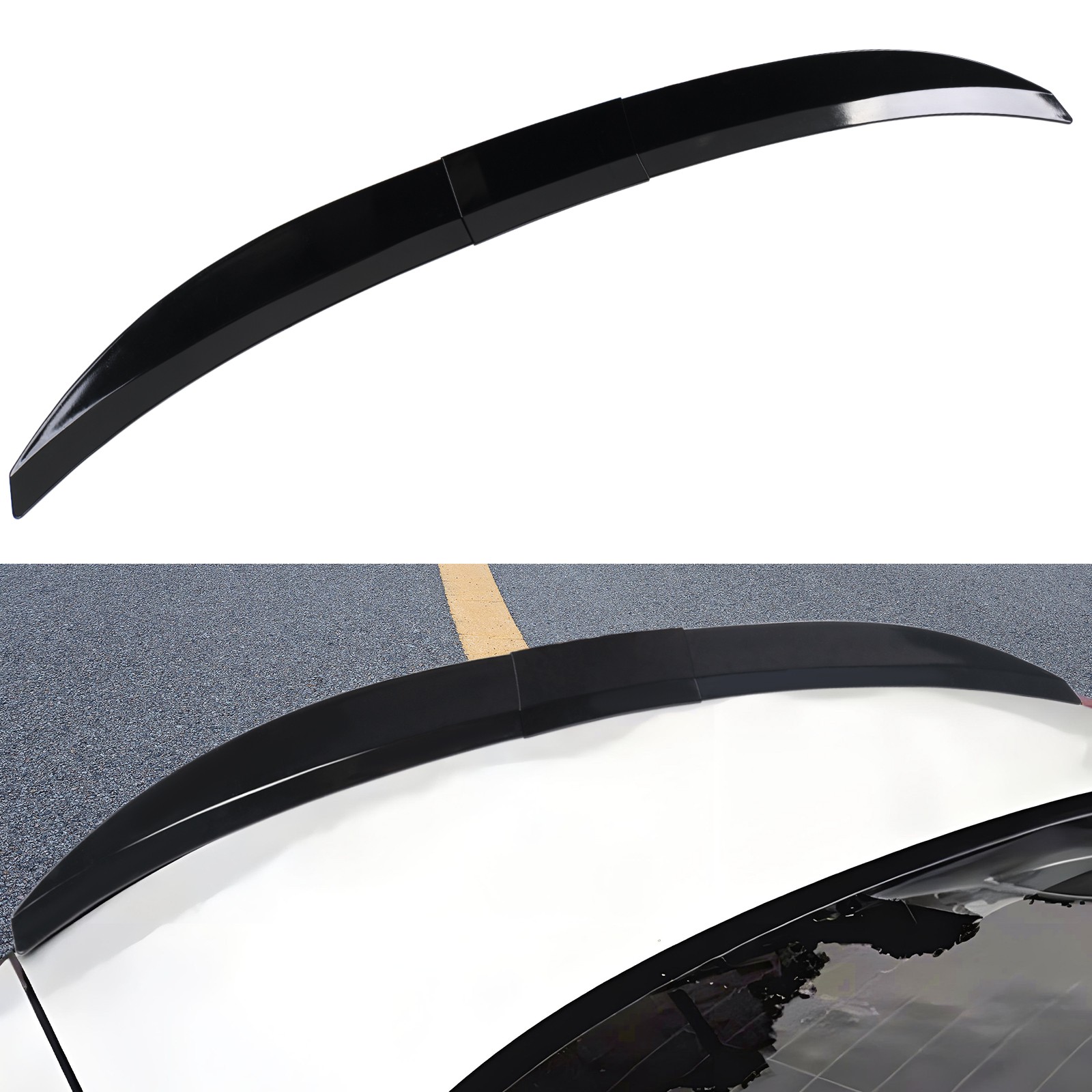 Rear Trunk Spoiler For Hyundai Elantra Sonata Accent Adjustable Car Tail Wing