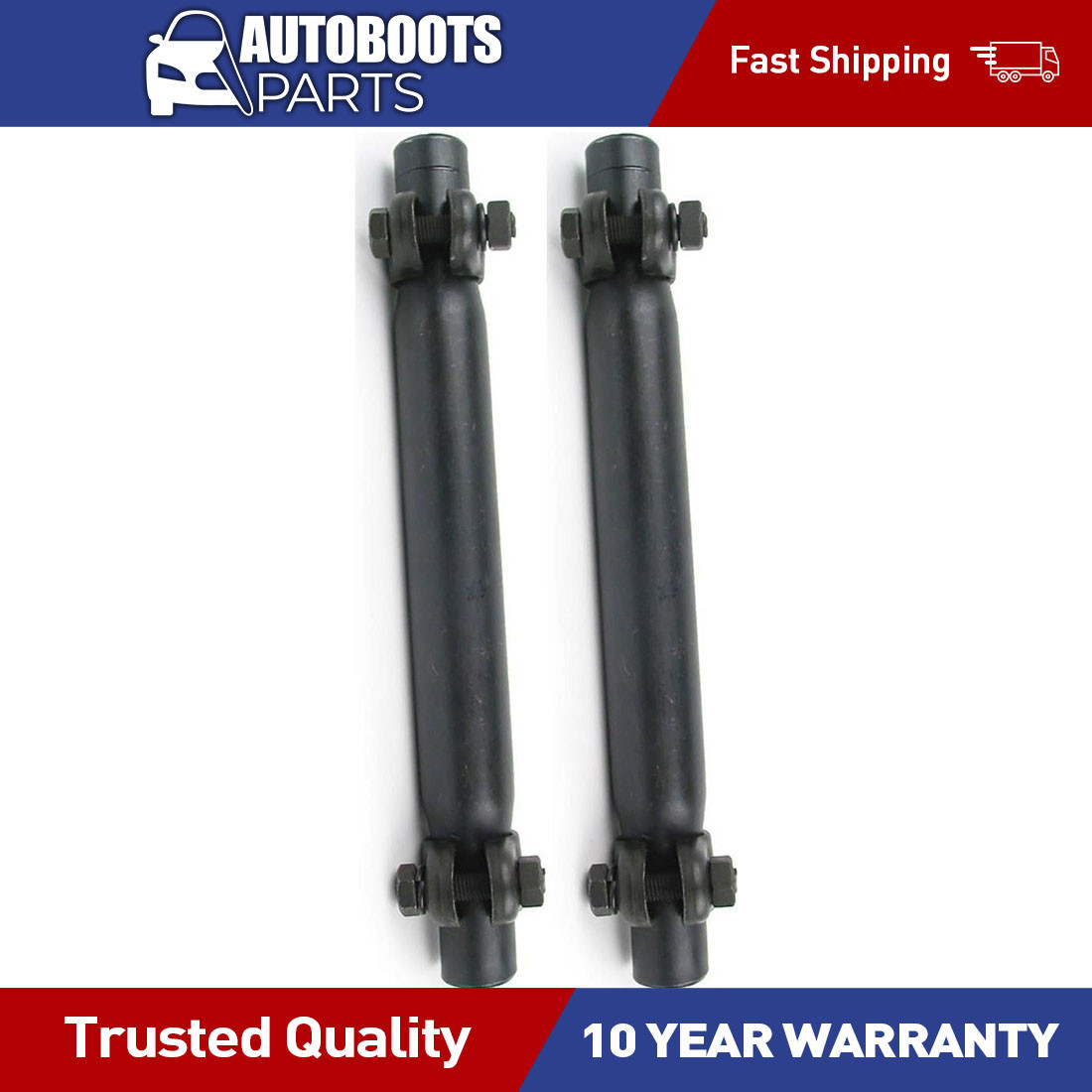 Mevotech Supreme Front 2pcs Steering Tie Rod End Adjusting Sleeve For Dodge D100