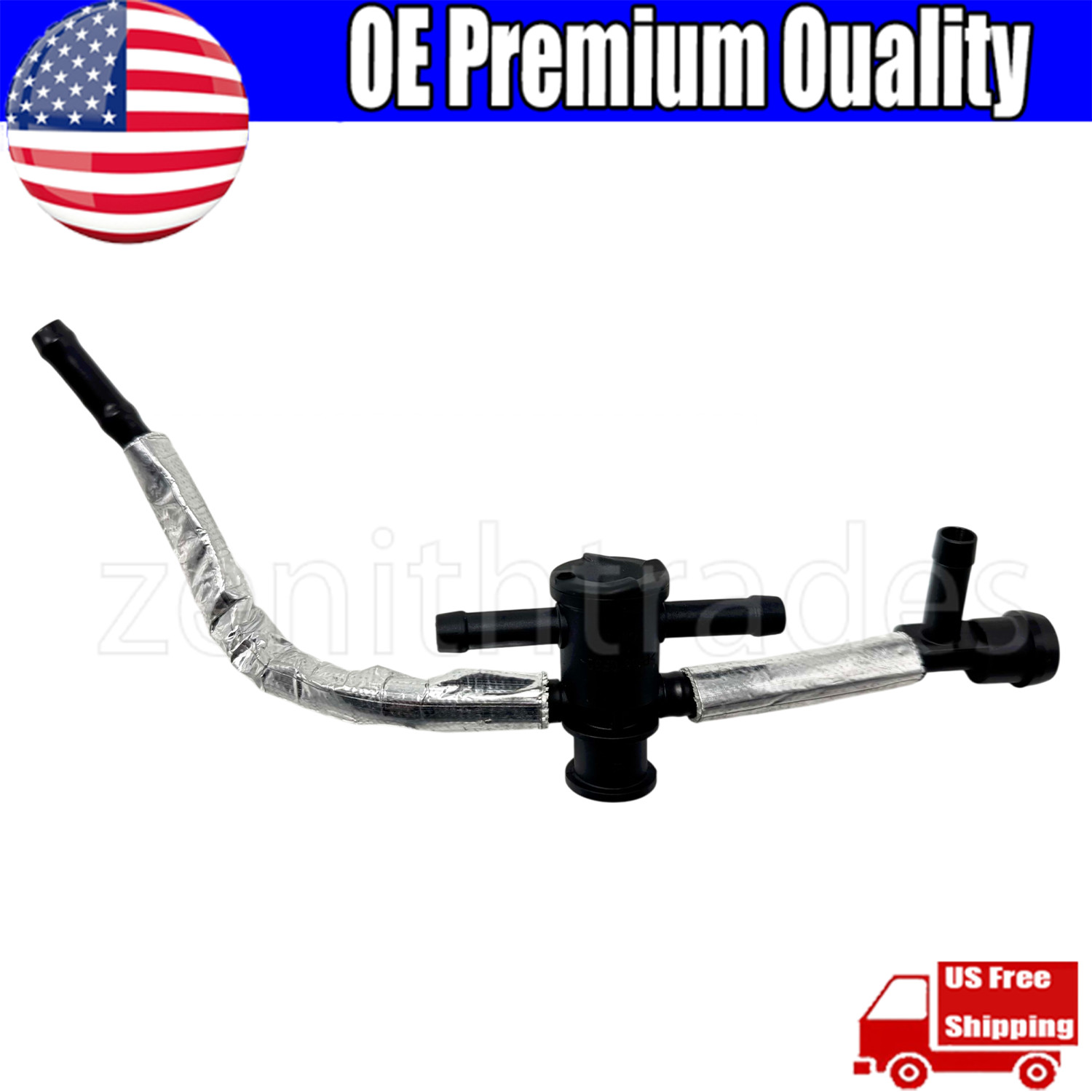 New Rear Engine Coolant Pipe 059121086AH For Audi A6 A7 Q5 Q7 3.0L V6 2013-2016
