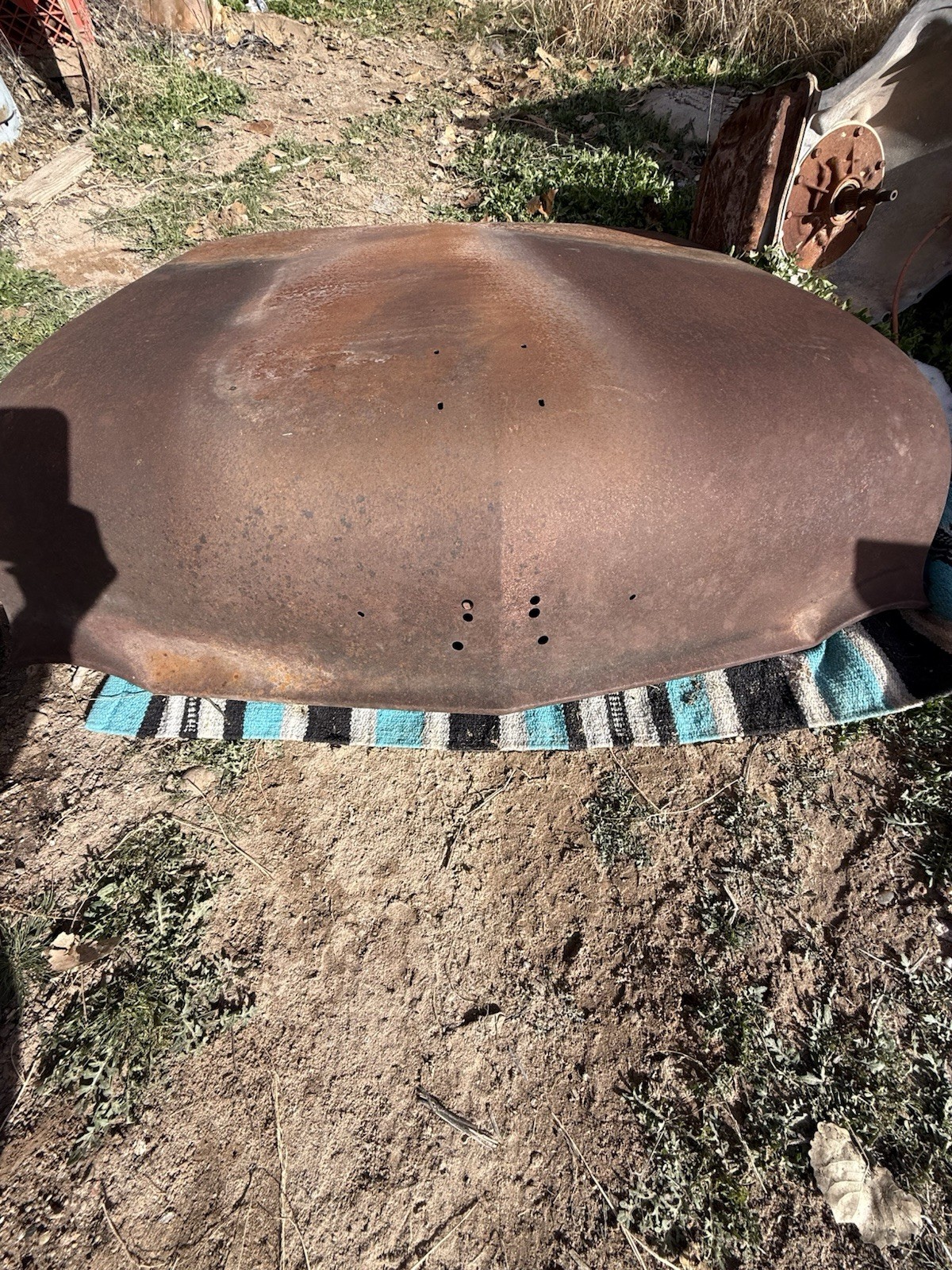 1947-1953 Chevy Truck Hood 3100 3600 Advance Design Original Patina Steel OEM 1947-1953 Chevy Truck Hood 3100 3600 Advance Design Original Patina Steel OEM