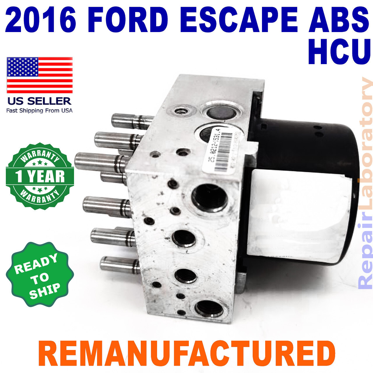 ✅ReBuilt✅ CV6Z-2C405-G 2016 Ford Escape ABS Hydraulic Control Unit HCU