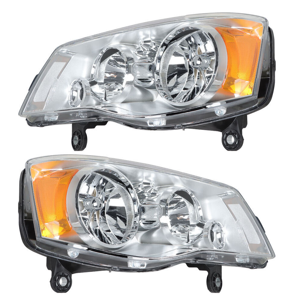LABLT Headlights For 11-19 Dodge Grand Caravan 08-16 Chrysler Town&Country Pair