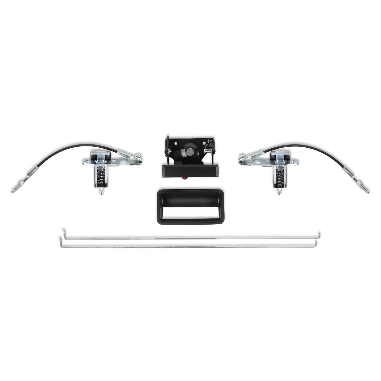 Brothers 04-447 GMT400 Tailgate Component Set Black For 88-98 GMT400 FleetsidU