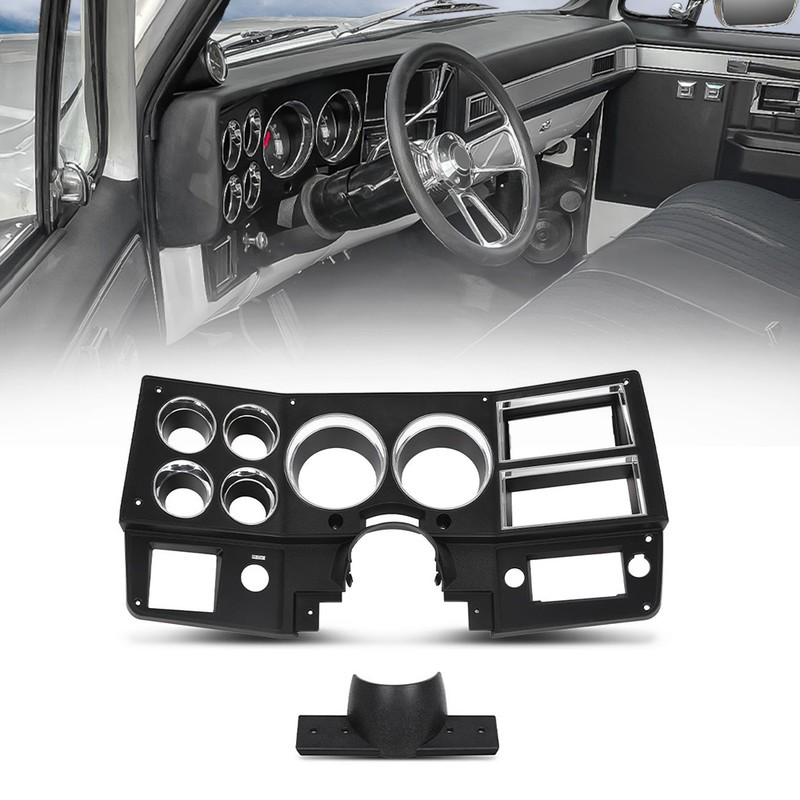 For Chevrolet 84 -87 Gmc Truck Dash Bezel W/ A/c W/ Lower Column Cover