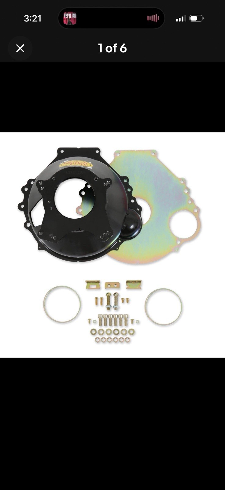 NOS Quick Time RM-6060 SFI Bell housing SBF Tremec