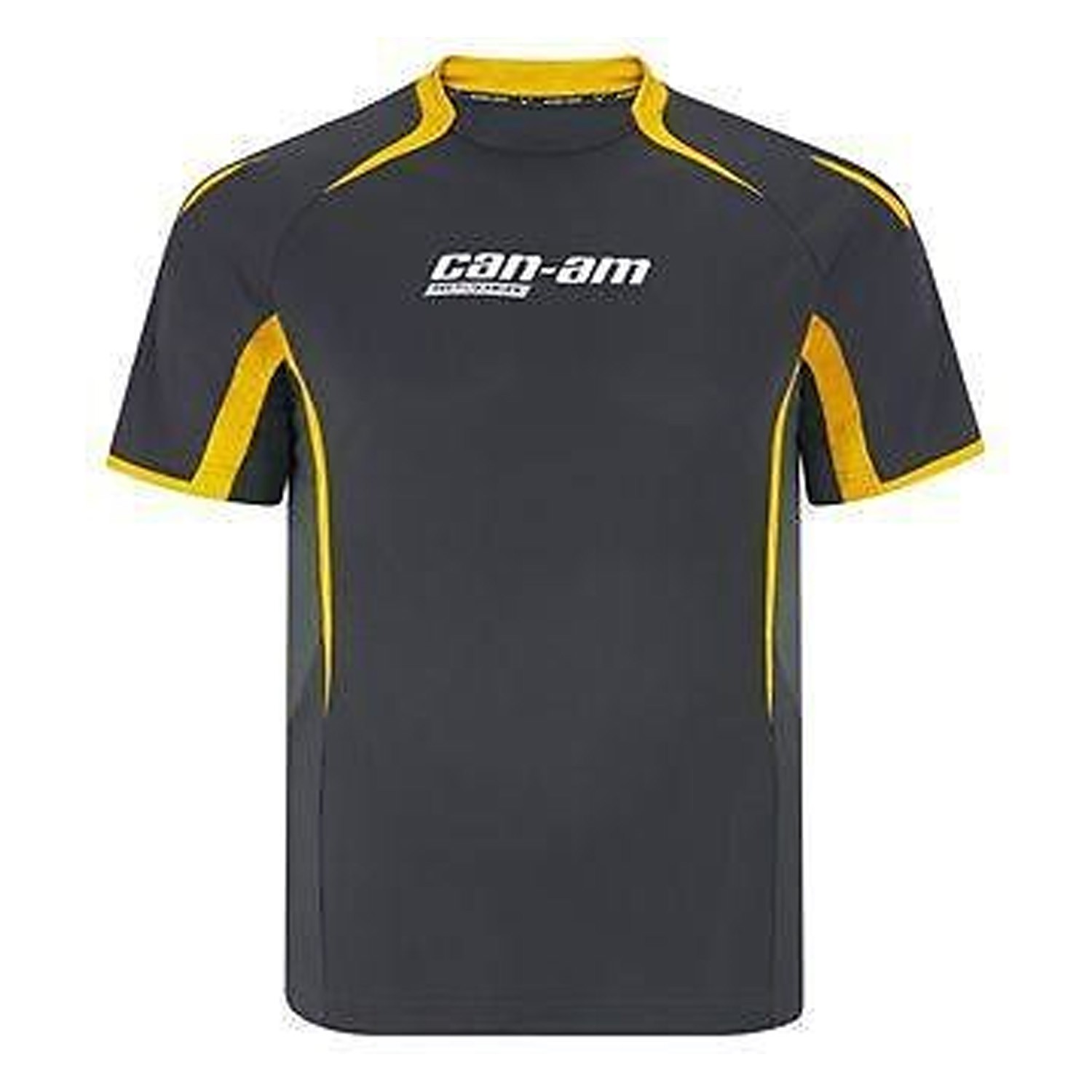Can-Am New OEM Mens Caliber Technical T-Shirt Small Grey 4533490407 Can-Am New OEM Mens Caliber Technical T-Shirt Small Grey 4533490407